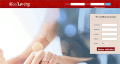 Desktop Screenshot of meetloving.com