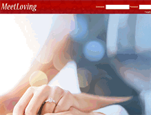 Tablet Screenshot of meetloving.com